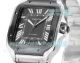 THB Swiss Copy Cartier Santos 39.8 ADLC Bezel Grey Dial Stainless Steel Watch (2)_th.jpg